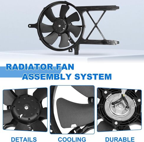 A/C Condenser Cooling Fan for Nissan Frontier 05-16 Pathfinder 05-12 Xterra 621-387 in Saudi Arabia
