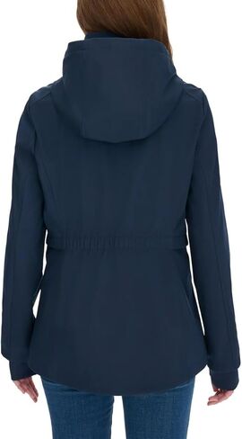 Tommy Hilfiger Women’s Lightweight Stand Collar Windbreaker (White,Medium) in Saudi Arabia