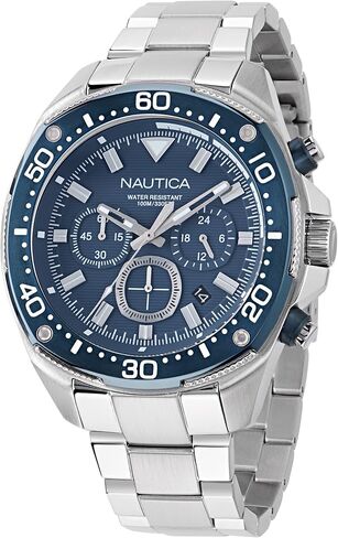 Nautica NCT Blue SAIL Stainless Steel Bracelet Watch in Saudi Arabia