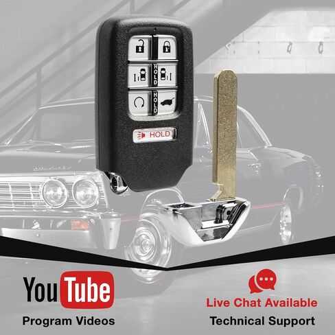 USARemote Key Fob Replacement Keyless Entry Remote for 2021 2022 2023 2024 Honda Odyssey 7-Button Smart Key (KR5T4X, 72147-THR-A72) in Kuwait