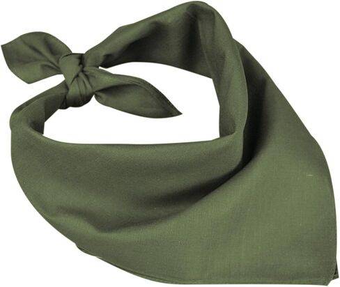 Olive Drab Solid Color Jumbo Bandana (27" x 27") in Saudi Arabia