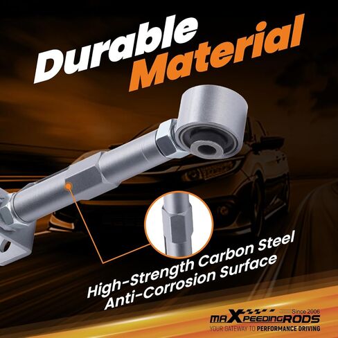 MaxPeedingrods الخلفية العلوية العليا الأسلحة ل Honda CRV 2002-2006 ، Element 2003-2011 ، Arm Control Arm Kit -2 ° to +4 ° in Saudi Arabia