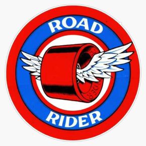 Road Rider was Design Vinyl Sticker Waterproof Decal Laptop Wall Window Bumper Sticker 5" in Kuwait