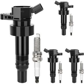 UF569 Ignition Coil and 12622561 Spark Plug Set 6 Compatible with Buick Allure Enclave LaCrosse Chevy Impala Malibu Equinox Traverse Canyon Acadia Terrain Saturn Suzuki 3.6L 2019-2020 in Kuwait