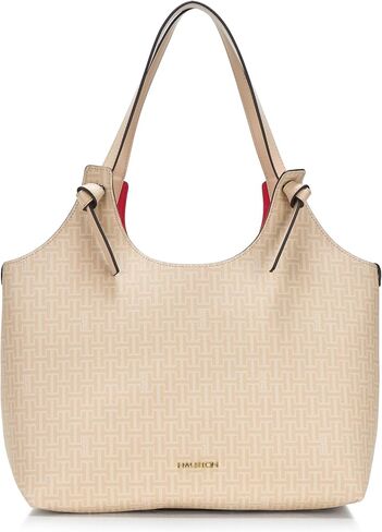 Halston Brooke Calf Magnetic Snap Tote in Kuwait
