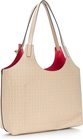 Halston Brooke Calf Magnetic Snap Tote in Kuwait