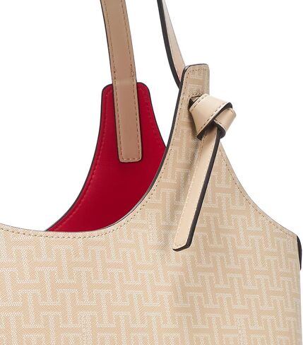 Halston Brooke Calf Magnetic Snap Tote in Kuwait