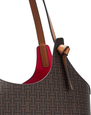 Halston Brooke Calf Magnetic Snap Tote in Kuwait