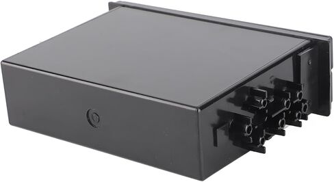 Car Single Din Cup Holder, CD Radio Pocket Drink Cup Holder Multifunction Storage Box Black in Saudi Arabia