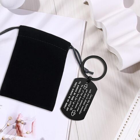 ENGZHI Papa Fathers Day from Girl Boy Gifts, Drive Safe Papa Keychain, Christmas Birthday Present from Kids in Saudi Arabia