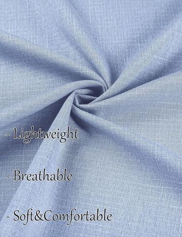 COOFANDY Men's Linen Shirts Short Sleeve Casual Shirts Summer Beach Button Down Shirts with Pocket in Saudi Arabia