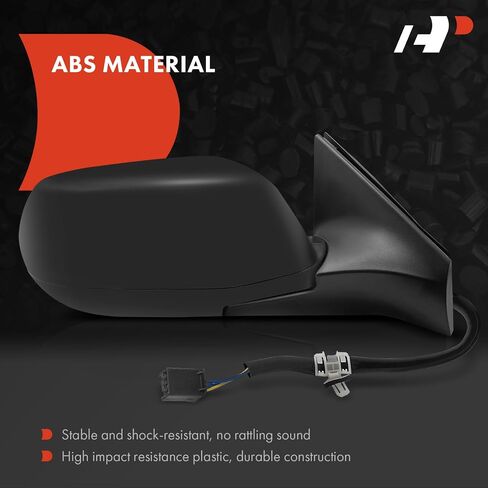 A-Premium Side Power Power Mirror-متوافقة مع Honda CR-V CRV 2017 2018 2019 2020 2021 2022-اليدوي غير المذرع قابلة للطي أسود خارج المنظر الخلفي الخلفي مرآة غير حار in Kuwait