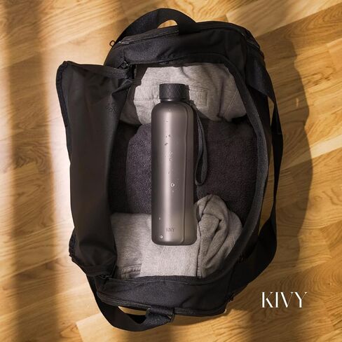 KIVY Slim Water Bottle 22oz [Lightweight & Shatterproof] - Reusable Tritan Water Bottle - Leak Proof Bottle for Women & Men - Water bottle no straw - Dishwasher Safe - BPA Free in Saudi Arabia