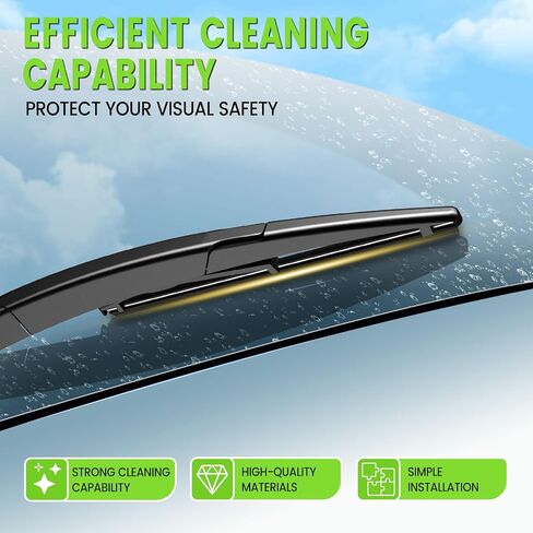 PARRATI® High Performance Premium All-Season Automotive Windshield Wipers with Rear Wiper Blades Replacement for 2009-2017 Chevrolet Traverse,Easy to Install 24"+21"+13''(Set of 3) in Saudi Arabia