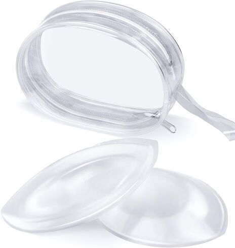 Silicone Bra Inserts Push Up Breast Pads,Clear Gel Invisible Bra Padding Bust Enhancer for Bikini Swimsuit in Saudi Arabia