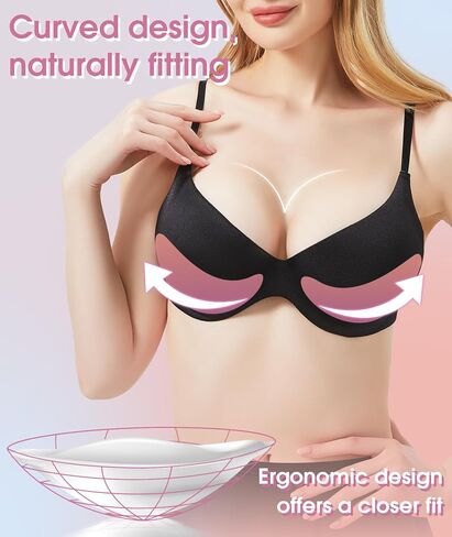 Silicone Bra Inserts Push Up Breast Pads,Clear Gel Invisible Bra Padding Bust Enhancer for Bikini Swimsuit in Saudi Arabia