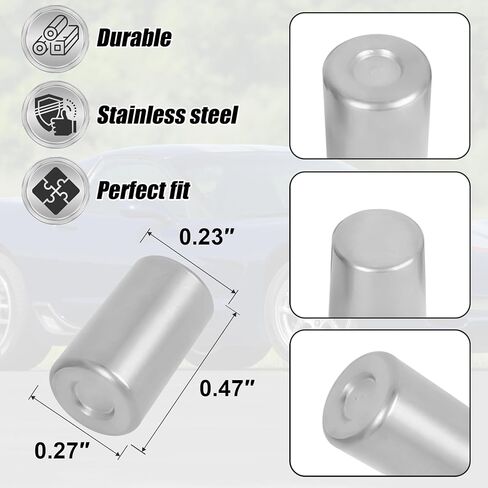 10 PCS Engine Plugs تناسب محركات GM غير AFM 4.8 5.3 6.0 6.2 2008-2023 LSX & LT ، الفولاذ المقاوم للصدأ in Kuwait