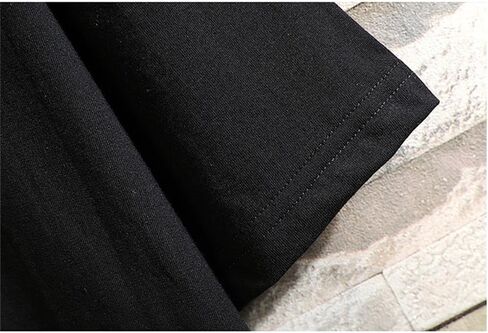 قميص القوطي مزيف من قطعتين بديلة ملابس رجعية فضفاضة طويلة الأكمام القمامة القمامة القمامة in Kuwait