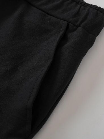 Weintee Women's Plus Size Cotton Capris Wide Leg Capri Pants with Pockets in Saudi Arabia