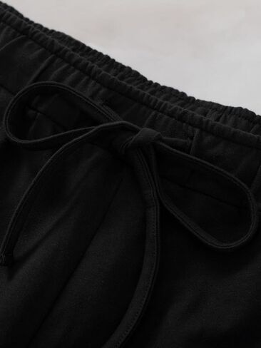 Weintee Women's Plus Size Cotton Capris Wide Leg Capri Pants with Pockets in Saudi Arabia