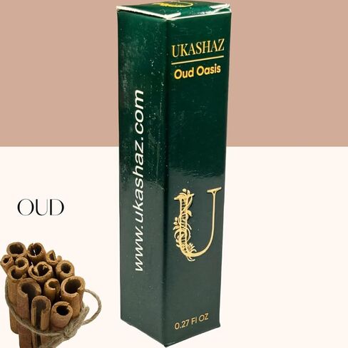 Oud Oasis UNISEX Pheromone Perfume Oil - Long Lasting - A Seductive Signature Aroma - 0.27 fl oz in Saudi Arabia