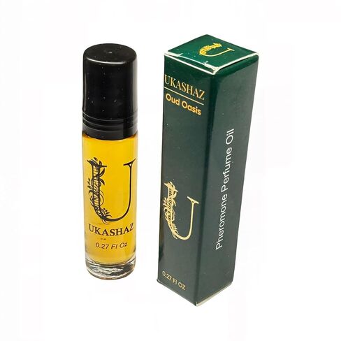 Oud Oasis UNISEX Pheromone Perfume Oil - Long Lasting - A Seductive Signature Aroma - 0.27 fl oz in Saudi Arabia