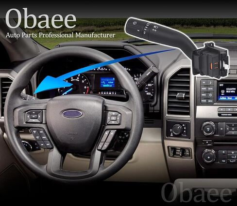 Windshield Wiper Switch Multifunction Turn Signal Switch Compatible with Ford F150 F250 F350 F450 F550 Super Duty 2015-2019 Replacement OEM CBS2293, FL3Z13K359AA in Saudi Arabia