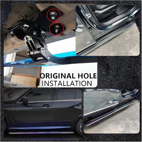 Electric Running Boards Compatible for Buick Envision S 2020-2025 with Light, SUV, Off-Road & Pickup Trucks - Retractable Truck Steps & Nerf Bars in Saudi Arabia