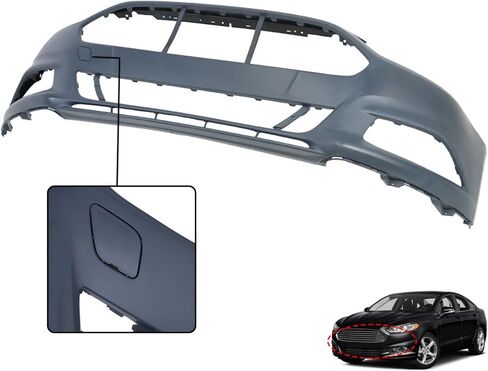 استبدال غطاء الوفير الأمامي لعام 2013-2016 Fusion preped w & w/o ثقوب مستشعر in Saudi Arabia