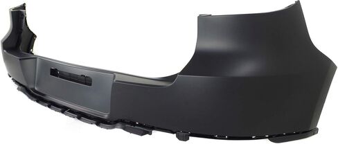 Go-Parts - Rear Bumper Cover for Volkswagen Tiguan (2012-2017), Tiguan Limited (2017-2018), Upper, Primed (Ready to Paint), Without Tow Hook Holes, Replacement 2013 2014 2015 2016 2017 in Saudi Arabia