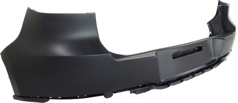 Go-Parts - Rear Bumper Cover for Volkswagen Tiguan (2012-2017), Tiguan Limited (2017-2018), Upper, Primed (Ready to Paint), Without Tow Hook Holes, Replacement 2013 2014 2015 2016 2017 in Saudi Arabia