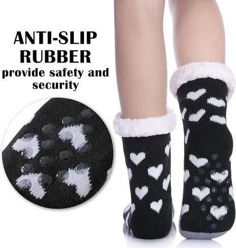 Truehan Kids Girls Boys Slipper Scleper Sight Scale Dhozy Guzzy Animal Anti Winter Winter Charly Socks Indoor in Kuwait