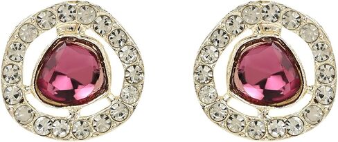 I Jewels White Gold Plated Indian Wedding Bollywood Kundan Choker Necklace Jewellery With Earring Set For Women in Kuwait