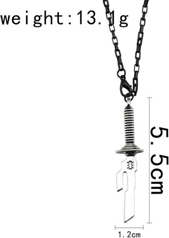 سوار قلادة Wcrazye Toji Fushiguro للنساء للنساء anime jujistu kaisen necklace toji cosplay cosplay alwoween party propon propons in Saudi Arabia