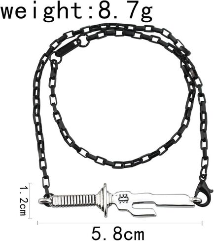 سوار قلادة Wcrazye Toji Fushiguro للنساء للنساء anime jujistu kaisen necklace toji cosplay cosplay alwoween party propon propons in Saudi Arabia