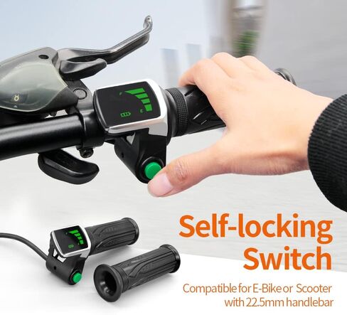 Ebike Thumb Throttle WUXING 122DX 48V Right Hand Throttle ebike 6Pin SM Connector for Electric Bicycle Part & Accessories Scooter in Kuwait