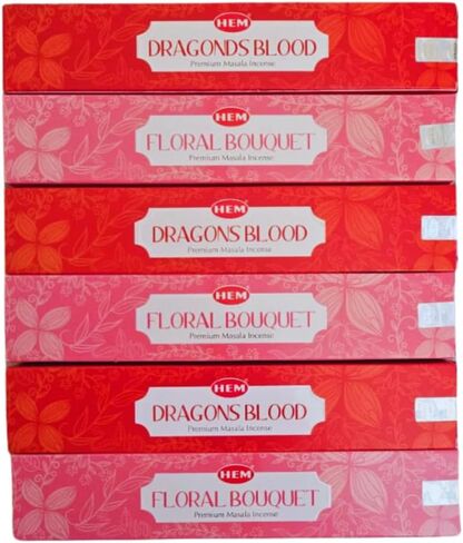 حزمة البخور ماسالا من 3 كل رائحة ، مجمعة مع حامل البخور في Ankciense (Champa & Myrhh) (روحي بوذا بليس آند روحي ملاك ضباب) in Kuwait