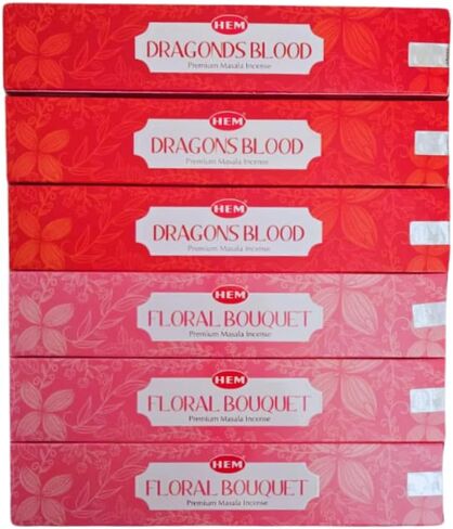 حزمة البخور ماسالا من 3 كل رائحة ، مجمعة مع حامل البخور في Ankciense (Champa & Myrhh) (روحي بوذا بليس آند روحي ملاك ضباب) in Kuwait