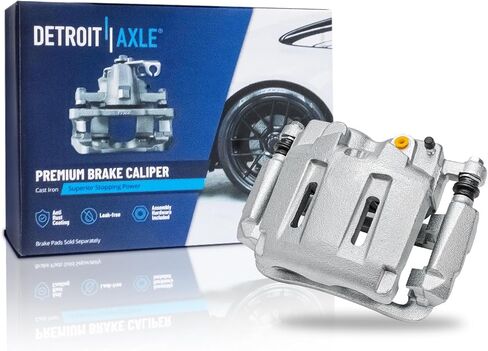 Detroit Axle - Front Right Brake Caliper w/Bracket Replacement for 2005-2012 Ford F-250 F-350 Super Duty in Saudi Arabia