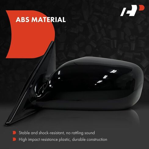 A-Premium Driver Side Power Door Mirror - Compatible with Toyota Camry 2002 2003 2004 2005 2006 - Heated, Non-Folding, Black Outside Rear View Mirror - Replace# 87940AA905 in Saudi Arabia