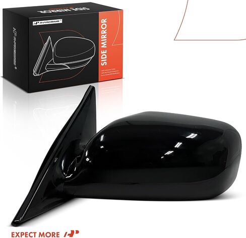 A-Premium Driver Side Power Door Mirror - Compatible with Toyota Camry 2002 2003 2004 2005 2006 - Heated, Non-Folding, Black Outside Rear View Mirror - Replace# 87940AA905 in Saudi Arabia
