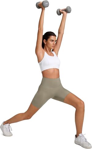 Yvette Front Zip Sports Bras for Women High Impact Mesh Back Bra للركض in Saudi Arabia