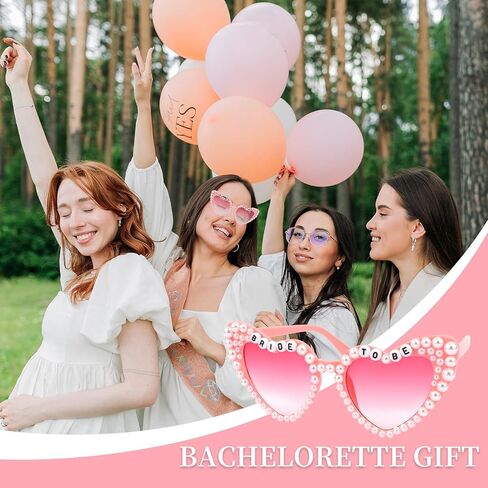 Bride Sunglasses for Bachelorette White Heart Sunglasses Bride to Be Sunglasses Womens Bachelorette Sunglasses in Kuwait