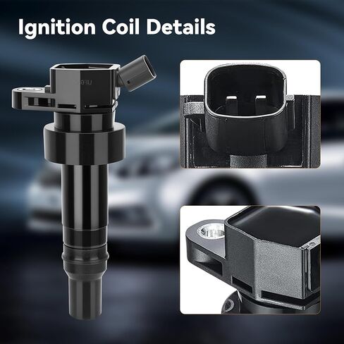 UF569 Ignition Coil and 12622561 Spark Plug Set 6 Compatible with Buick Allure Enclave LaCrosse Chevy Impala Malibu Equinox Traverse Canyon Acadia Terrain Saturn Suzuki 3.6L 2019-2020 in Kuwait