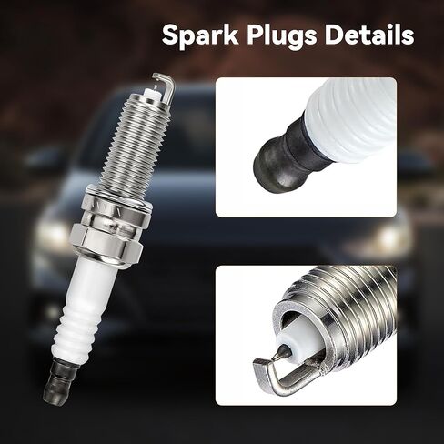 UF569 Ignition Coil and 12622561 Spark Plug Set 6 Compatible with Buick Allure Enclave LaCrosse Chevy Impala Malibu Equinox Traverse Canyon Acadia Terrain Saturn Suzuki 3.6L 2019-2020 in Kuwait