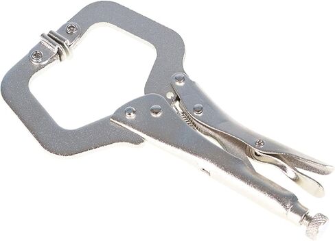 findmall 11 Inch Locking C-Clamp 5Pack Locking Pliers Adjustable Welding Clamps Vise W/Regular Tip and Swivel Pad for Shop Home Farm and Automotive in Saudi Arabia
