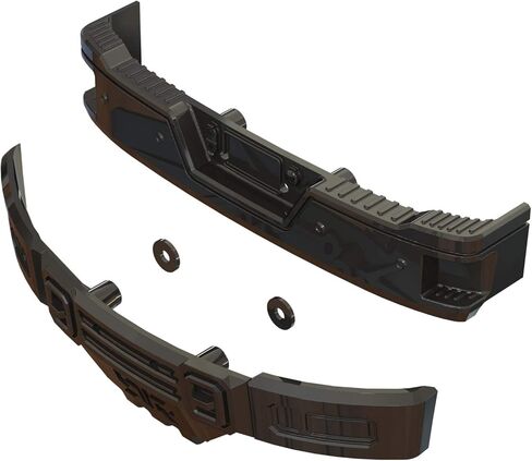 ARRMA Bumper Set Black Chrome ARA320461 Elec Car/Truck Replacement Parts in Saudi Arabia