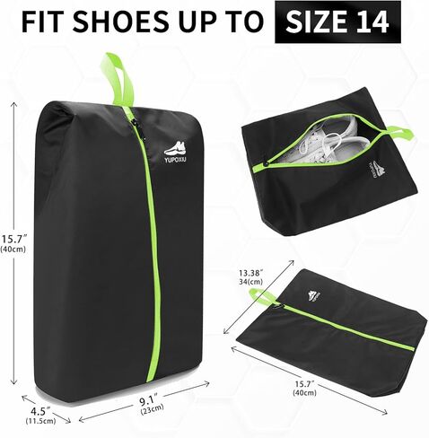 Yupoxiu Smell Proof Cleat Bag - Odor Absorbing, Water-Resistant & Lightweight Shoe Organizer for Soccer, Golf, Gym & Travel in Kuwait