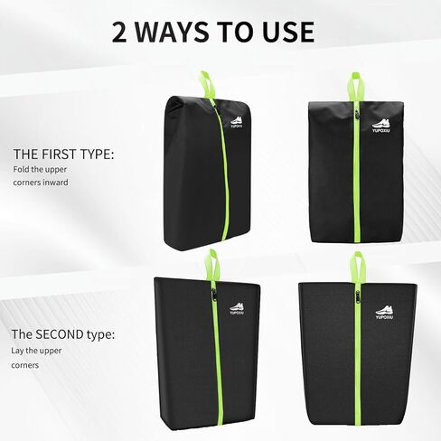 Yupoxiu Smell Proof Cleat Bag - Odor Absorbing, Water-Resistant & Lightweight Shoe Organizer for Soccer, Golf, Gym & Travel in Kuwait