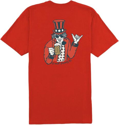 O'Neill Mens Printables S/S شاشة Tee Hot Red/Uncle Sam M in Saudi Arabia